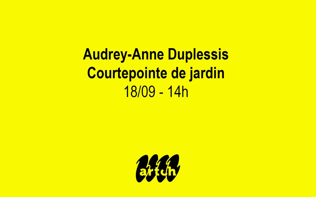 Audrey-Anne Duplessis – atelier courtepointe