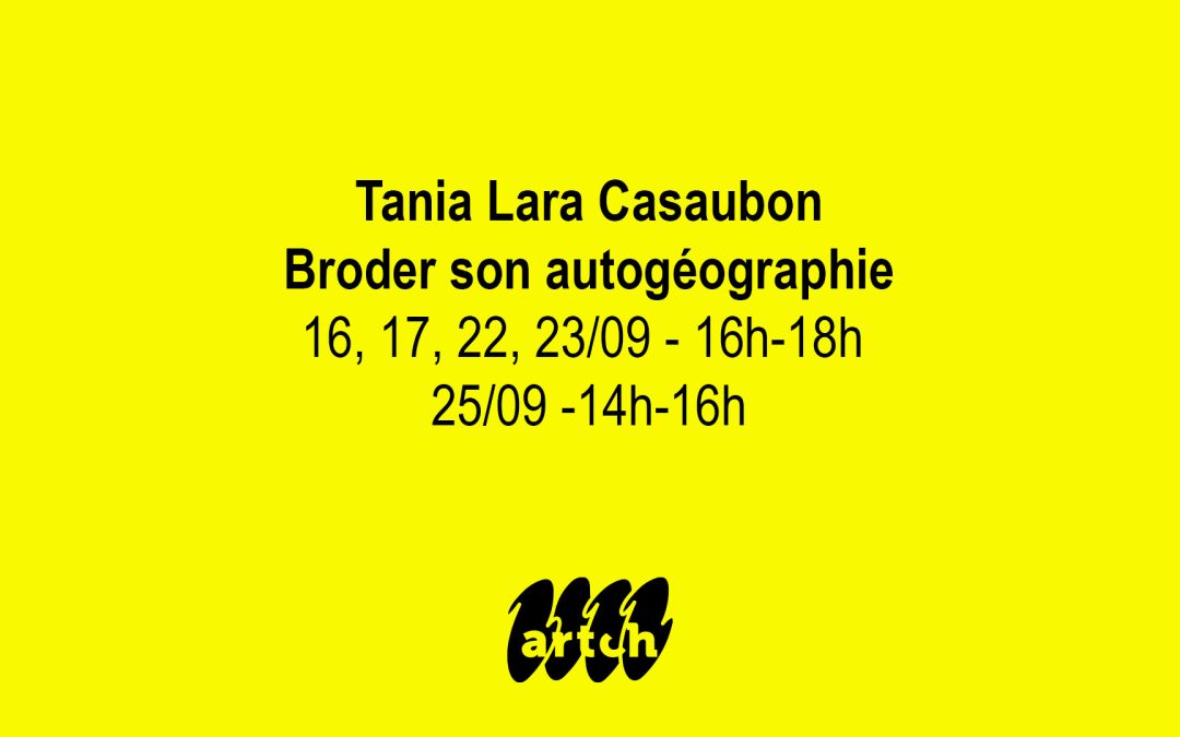 Tania Lara Casaubon – atelier de broderie