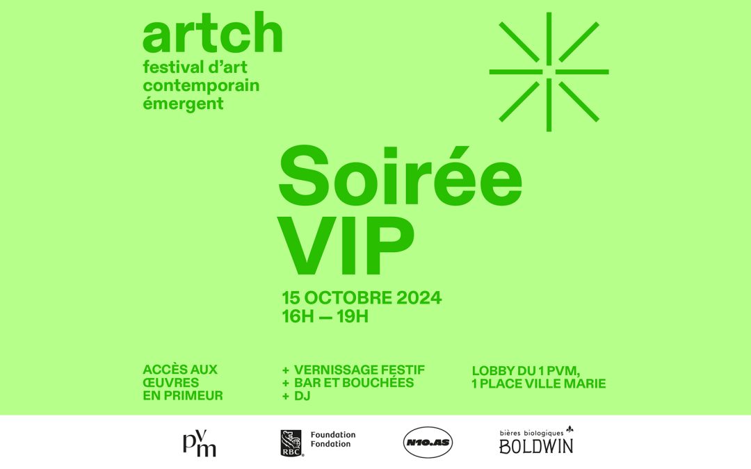 Soirée VIP du festival artch