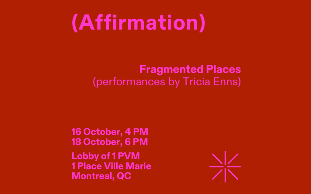 Fragmented, Forgotten, Submerged, and Revealed – (Affirmation)