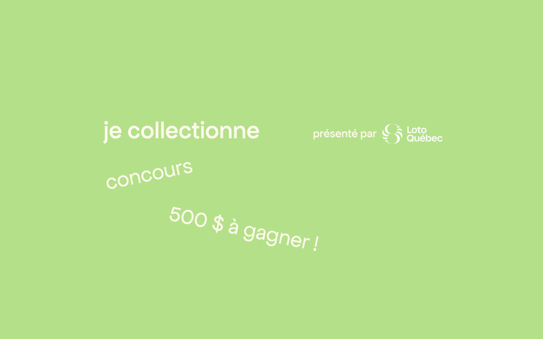 Concours Je collectionne