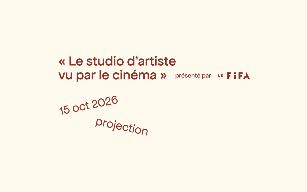 “The artist’s studio as seen through film”