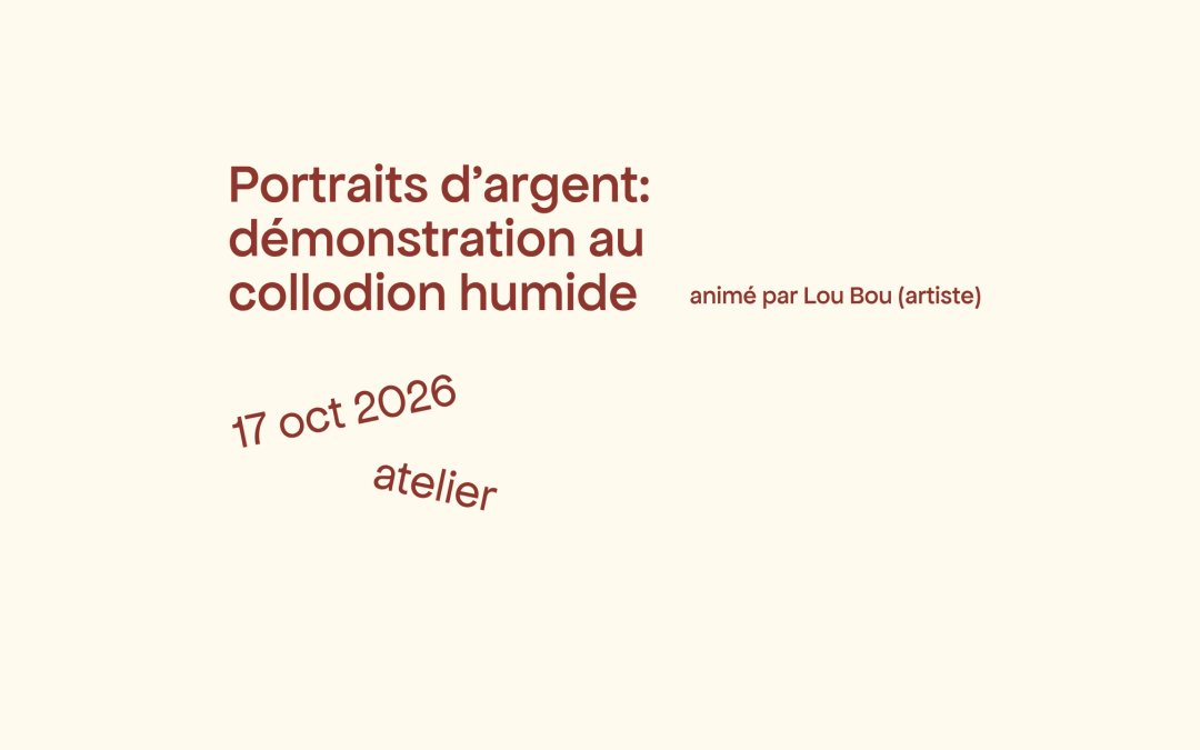 Portrait d&rsquo;argent : démonstration au collodion humide